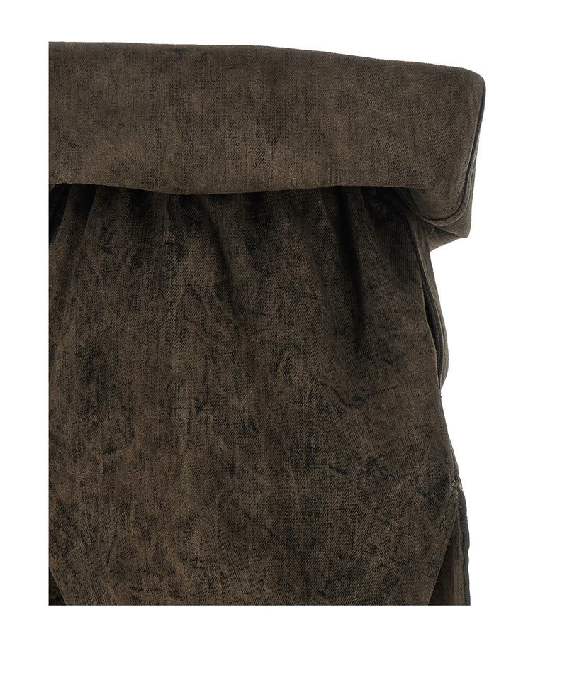 Rick Owens Bermuda in gray, Cotton — view 4