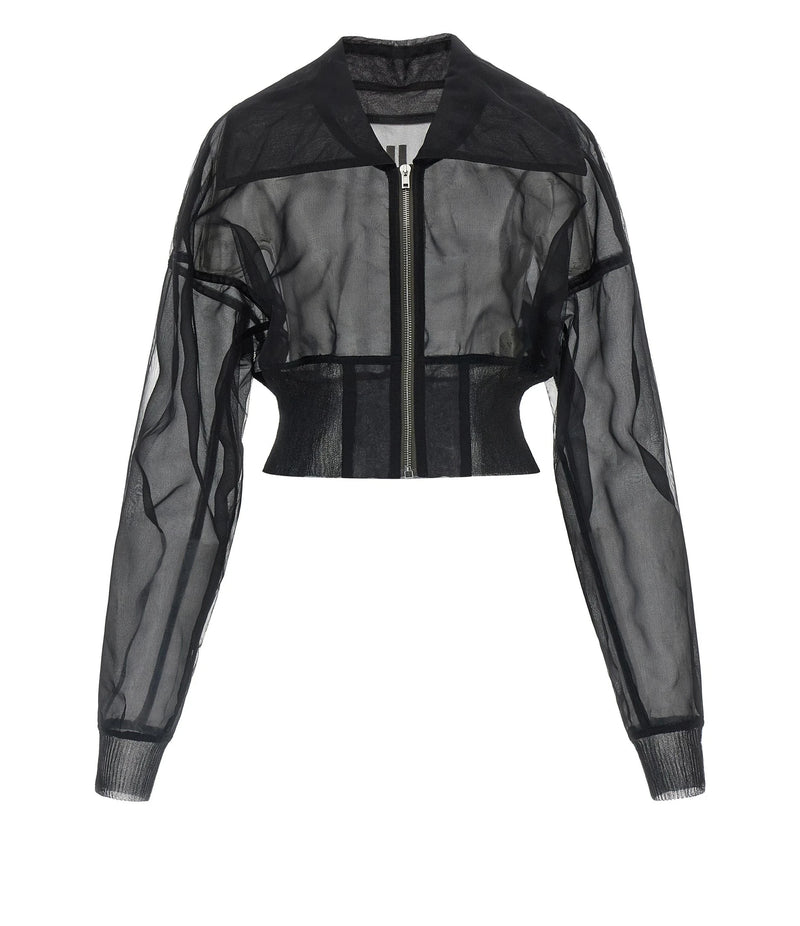 Rick Owens Bolero Jacket in black, Nylon