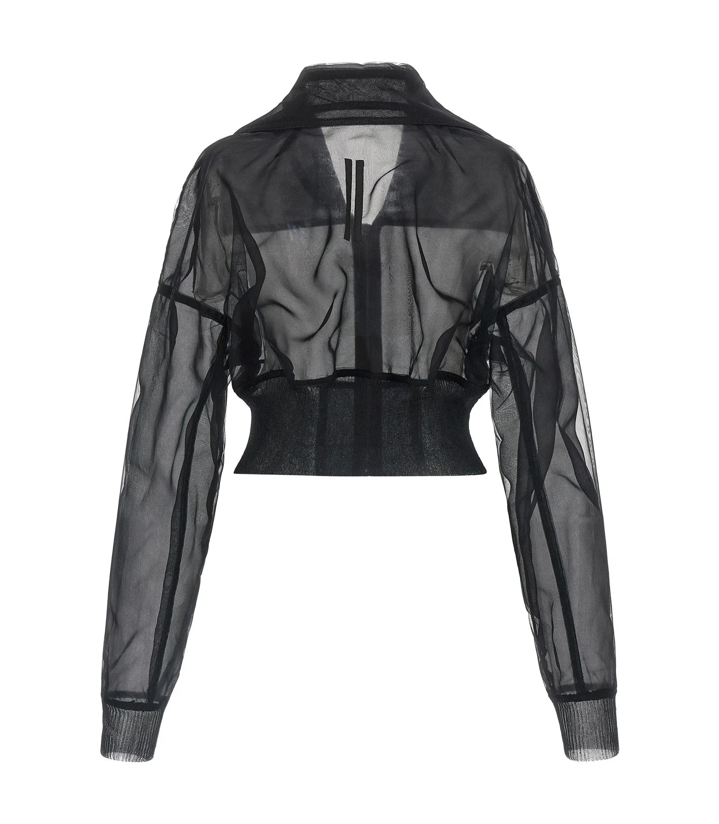 Rick Owens Bolero Jacket in black, Nylon — view 2