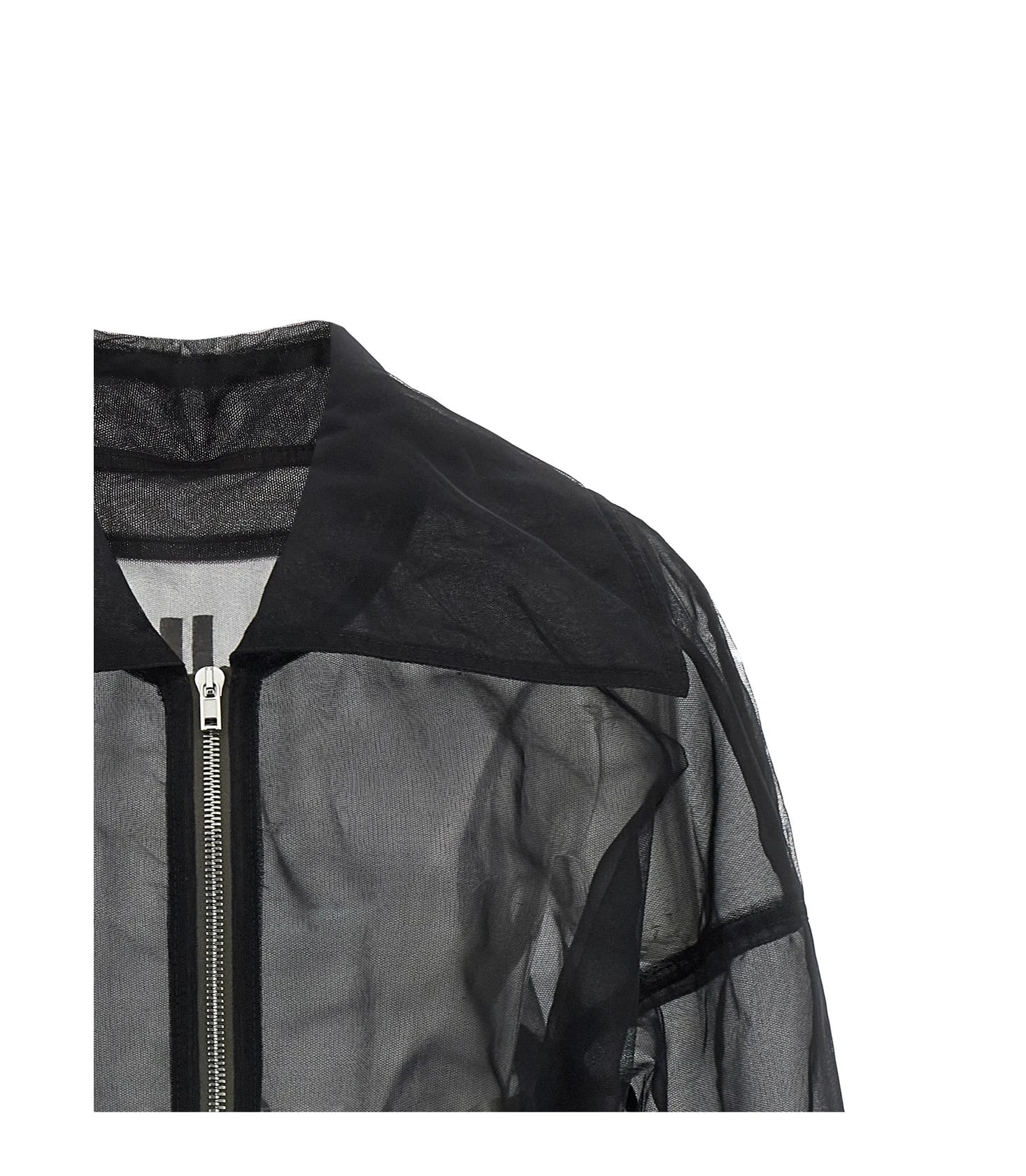 Rick Owens Bolero Jacket in black, Nylon — view 3