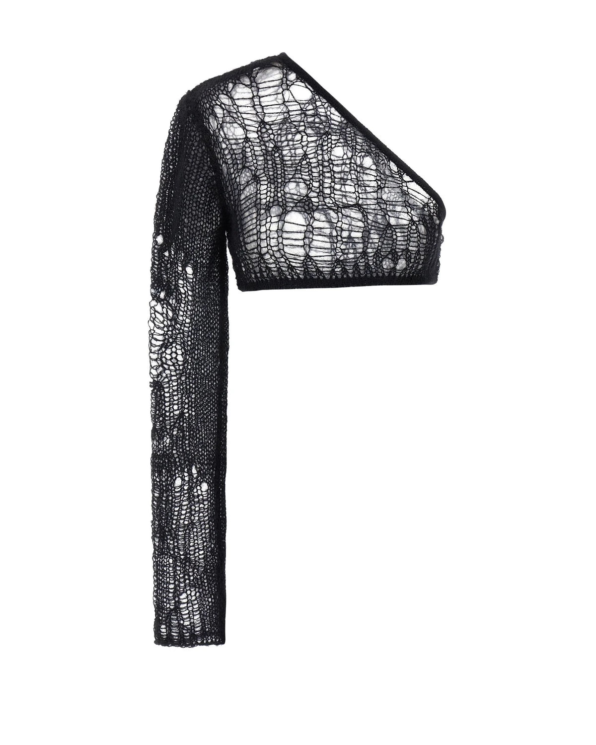 Rick Owens Corset Top in black, Nylon