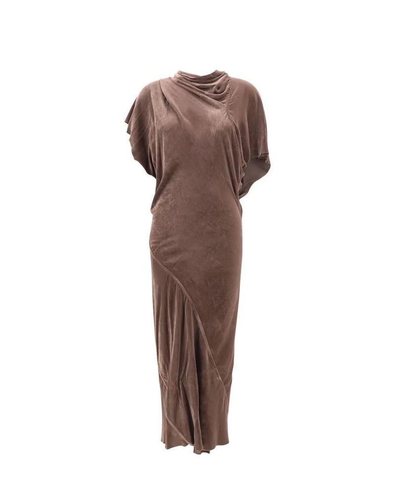 Rick Owens Dresse in beige, Viscose