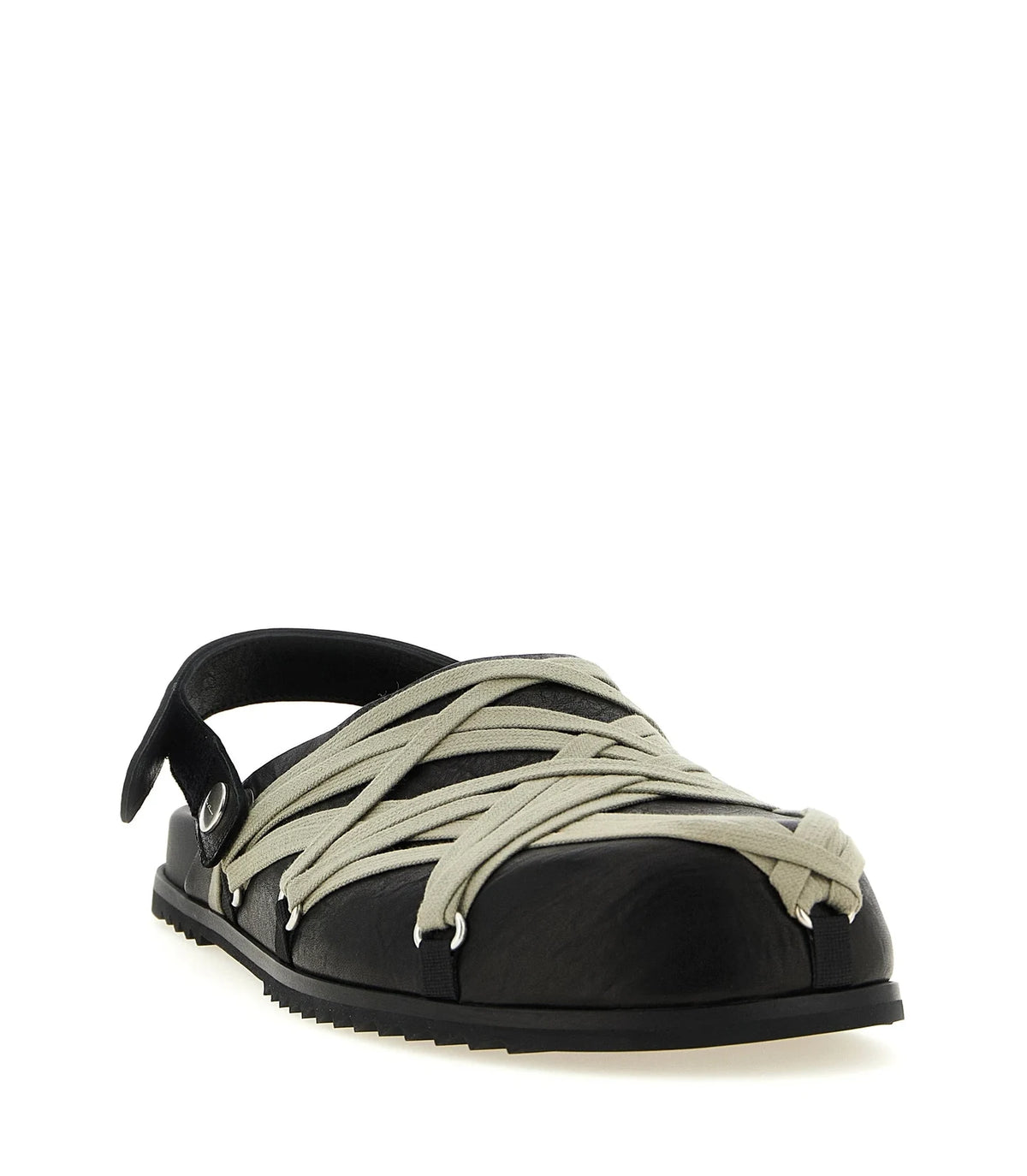 Rick Owens Mules in black, Ram Leather — view 2