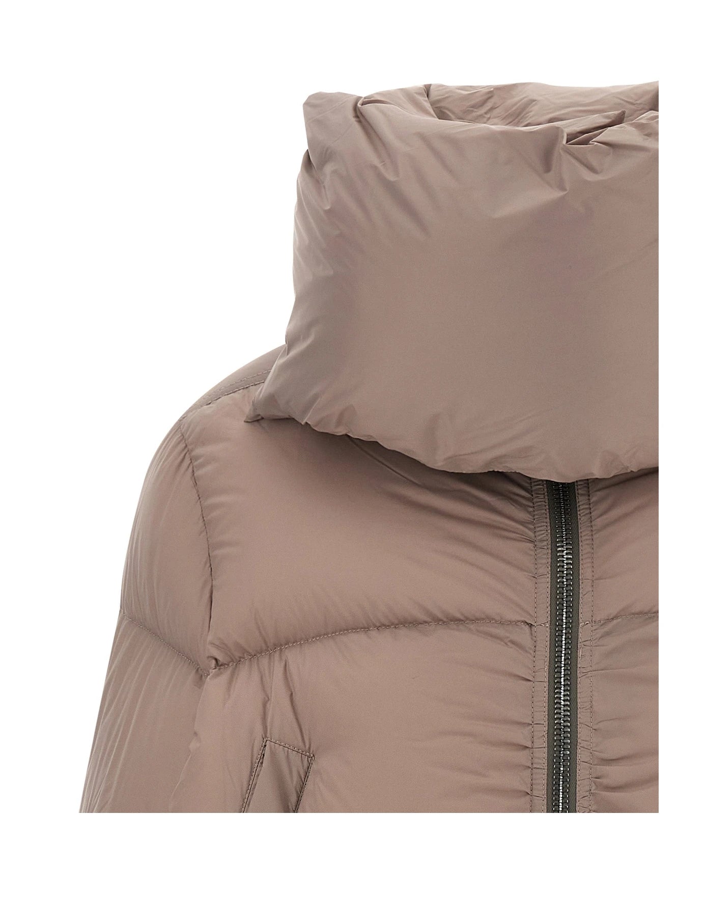 Rick Owens Puffer Jacket in pink, Nylon — view 3