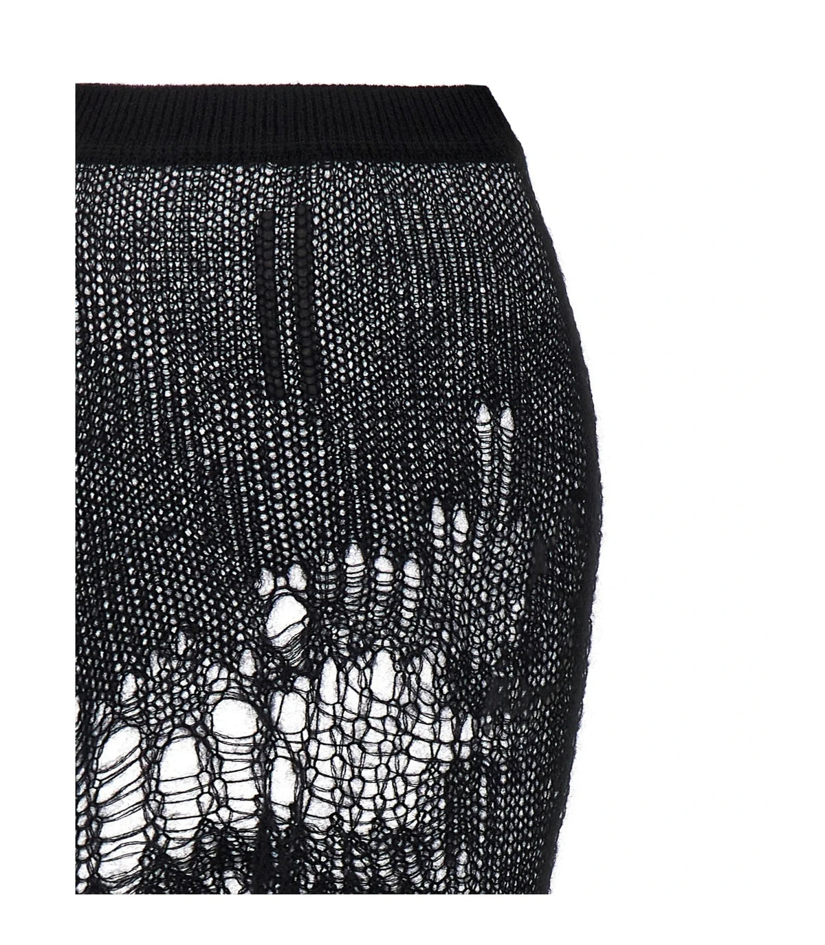 Rick Owens Skirt in black, Nylon — view 2