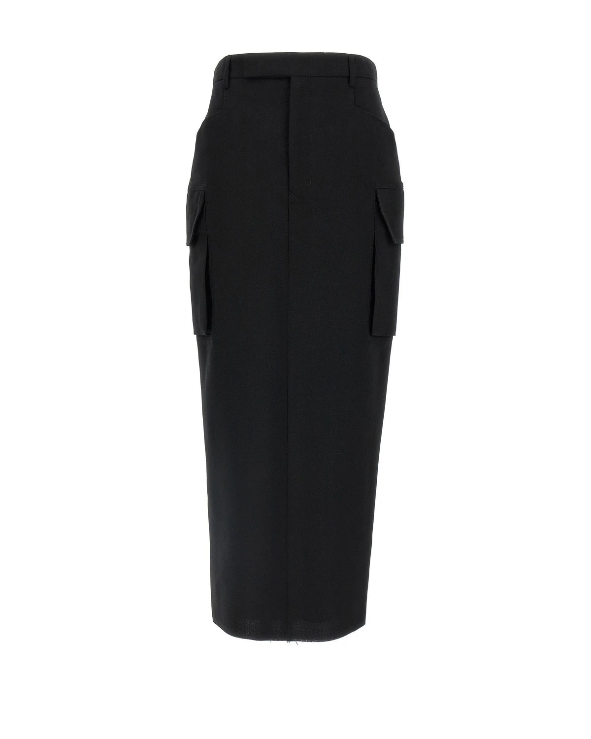 Rick Owens Skirt in black, Wool