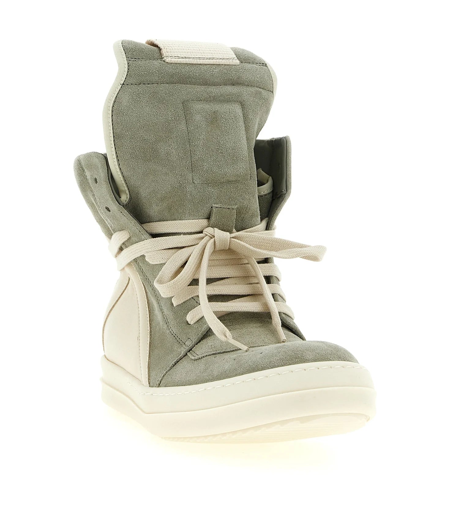 Rick Owens Sneakers in beige, Calfskin Leather — view 2
