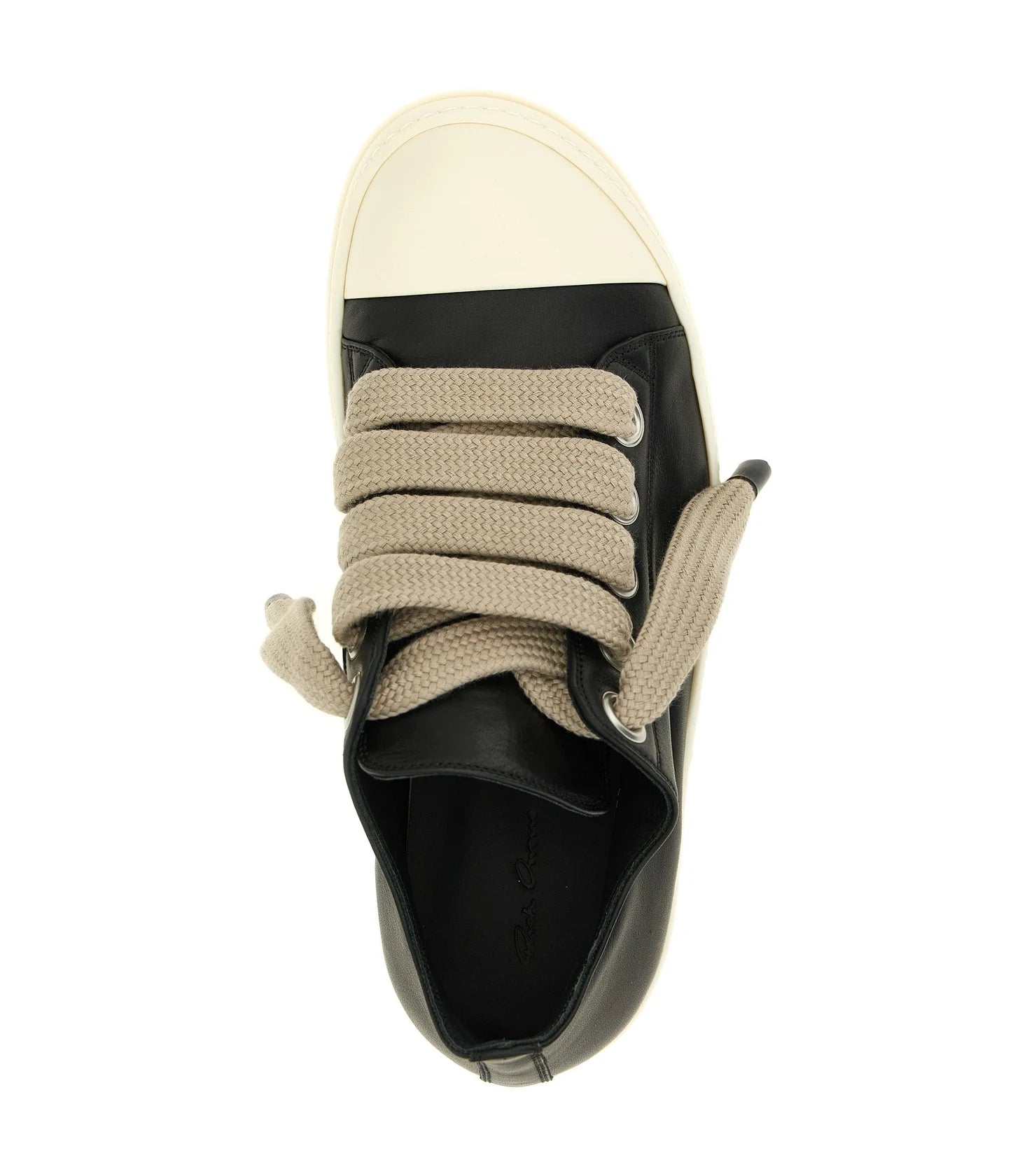 Rick Owens Sneakers in black, Calfskin Leather — view 4