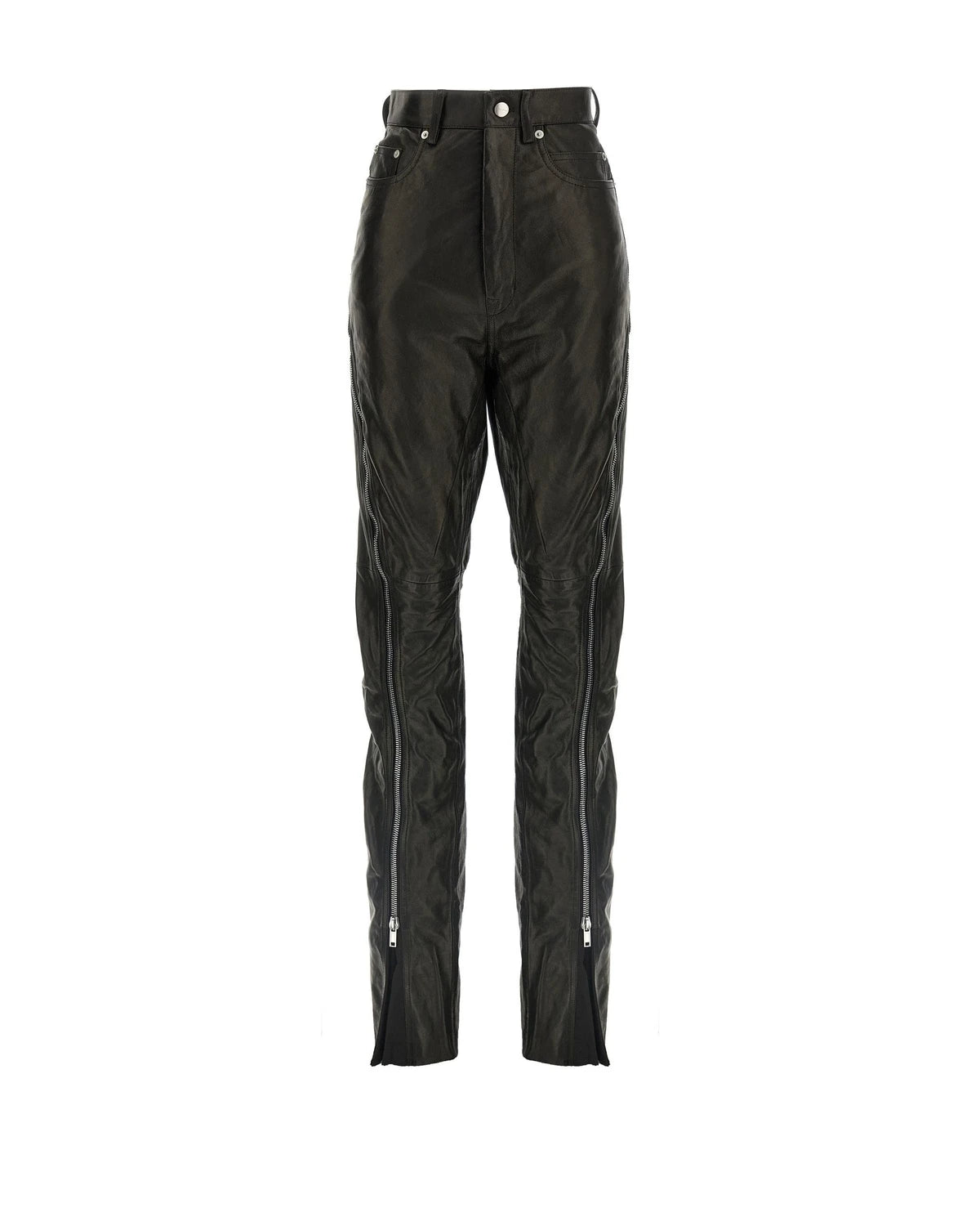 Rick Owens Trouser in black, Leather