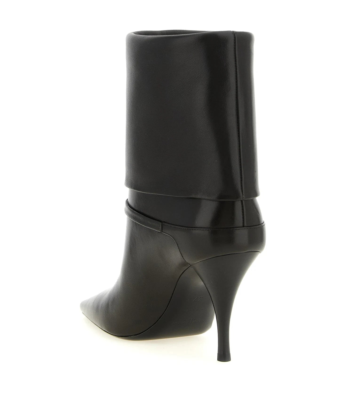 Saint Laurent Ankle Boots in brown, Lamb Leather — view 3