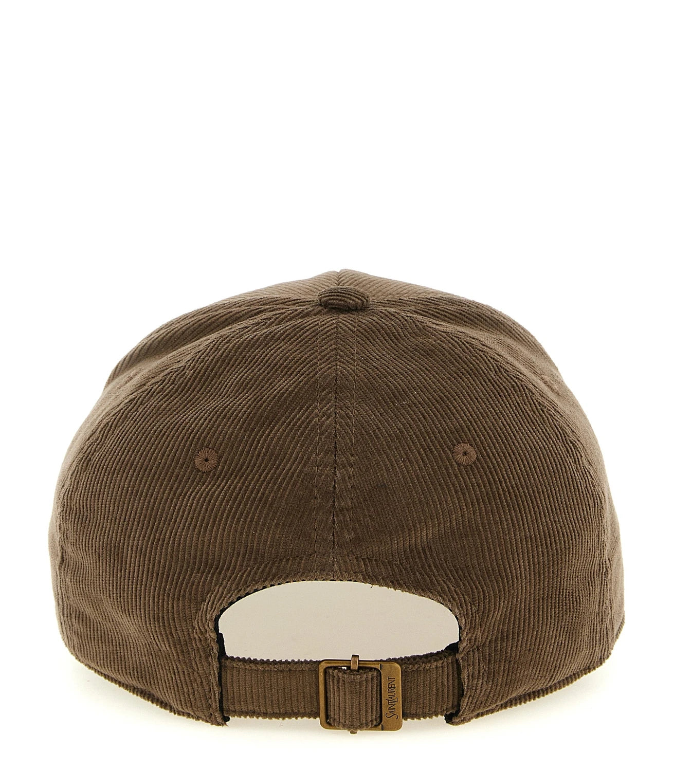 Saint Laurent Baseball Cap in brown — view 3