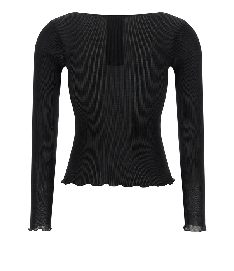 Saint Laurent Blouse in black, Silk — view 2