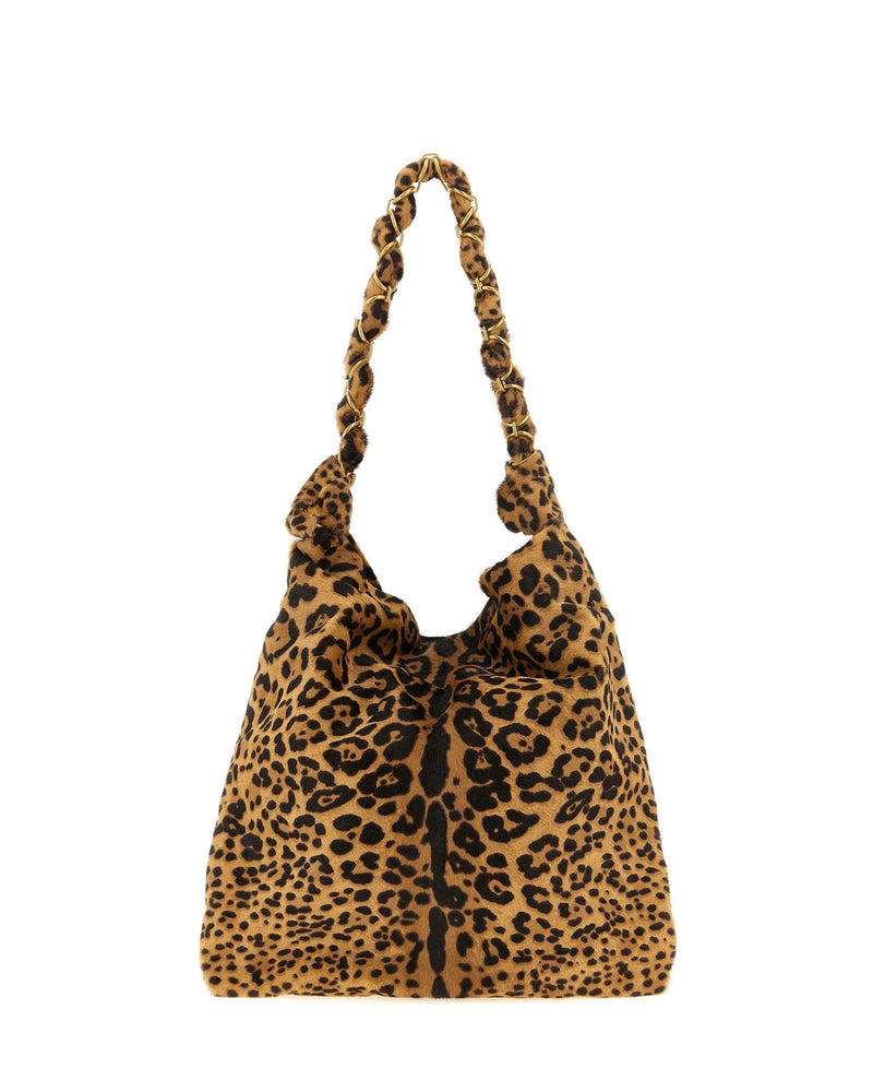 Saint Laurent Hobo Bag in brown, Calfskin Leather