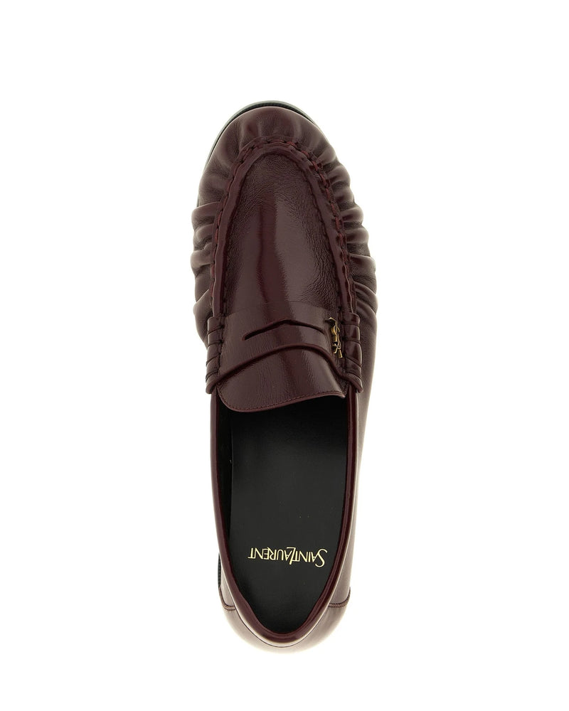 Saint Laurent Loafers in red, Calfskin Leather — view 5
