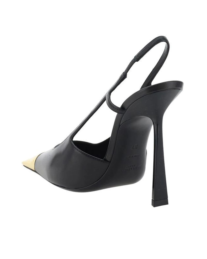 Saint Laurent Pumps in black, Lamb — view 3