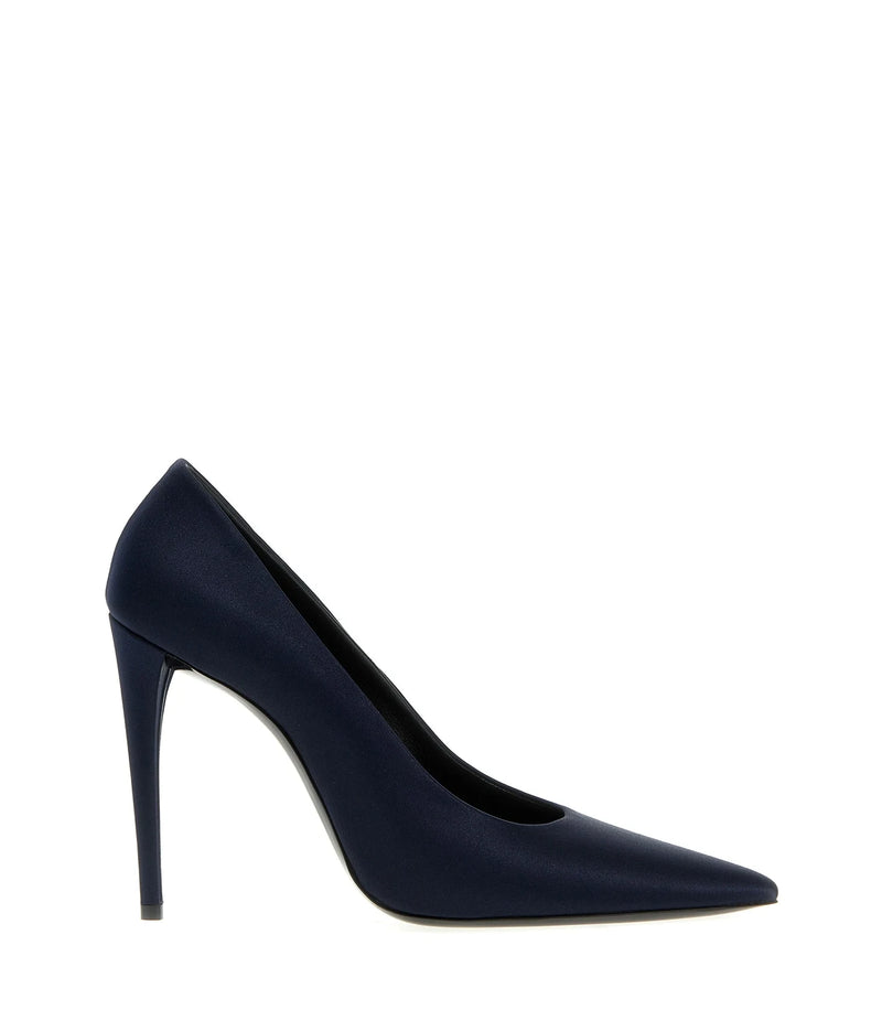 Saint Laurent Pumps in navy, Polyester