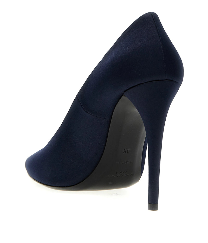 Saint Laurent Pumps in navy, Polyester — view 3