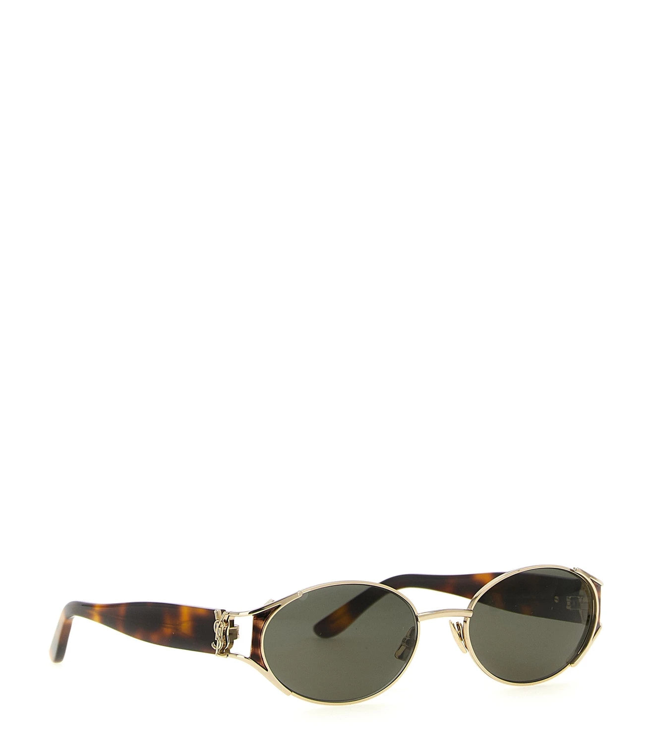 Saint Laurent Sunglasse in brown, Acetate — view 2