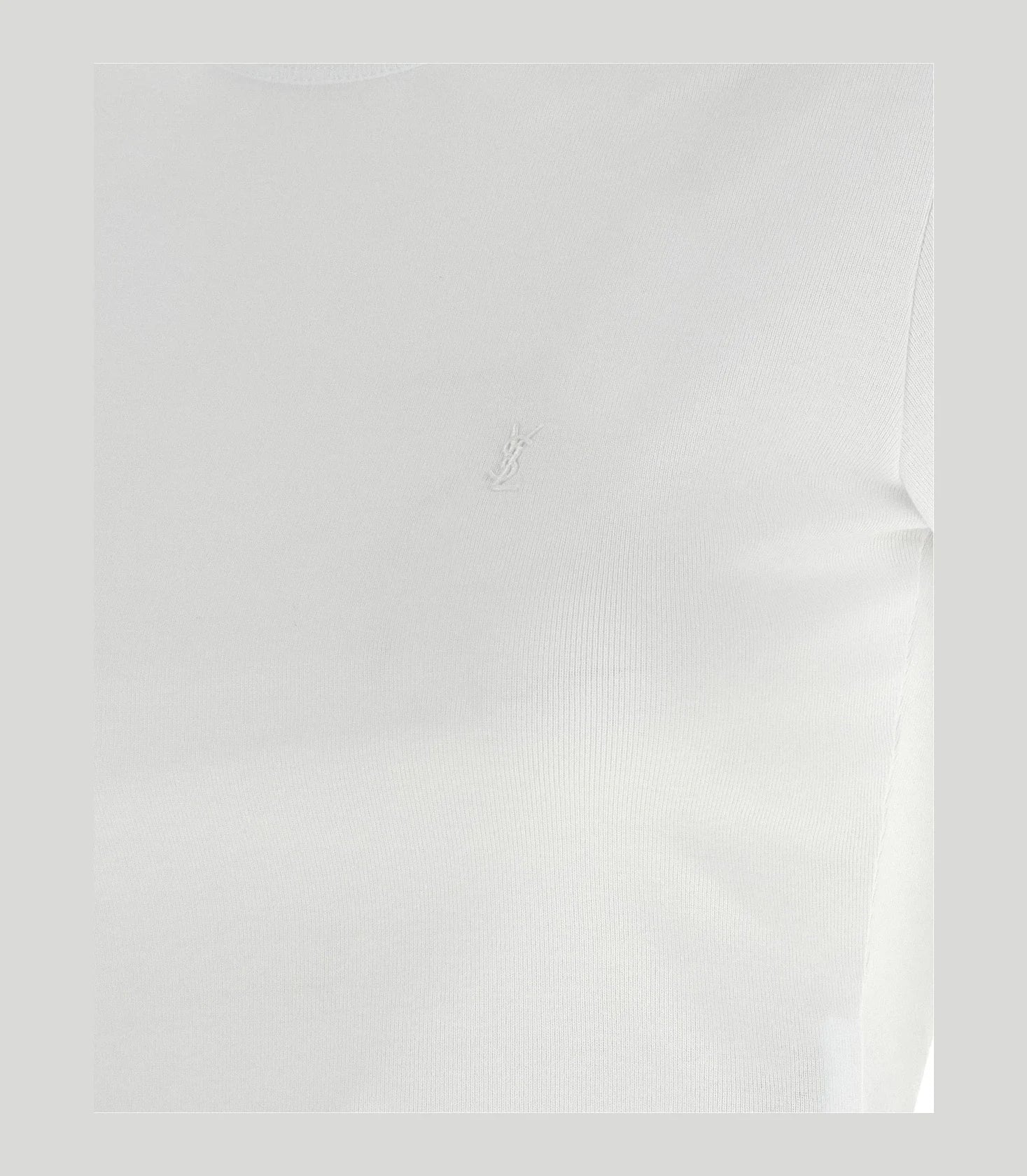 Saint Laurent T-Shirt in white, Cotton — view 4