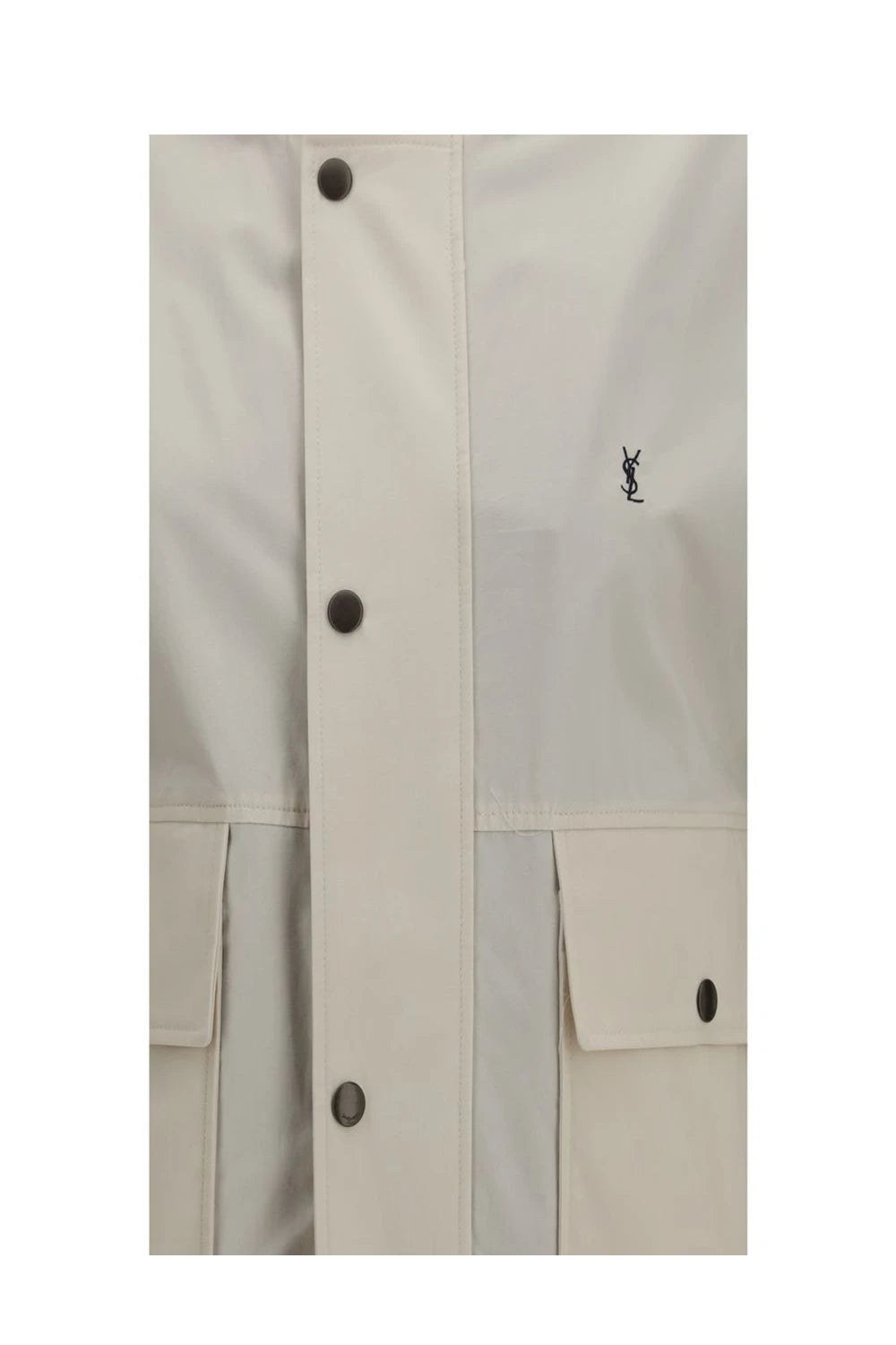 Saint Laurent Trucker Jacket in multicolor, Cotton — view 6