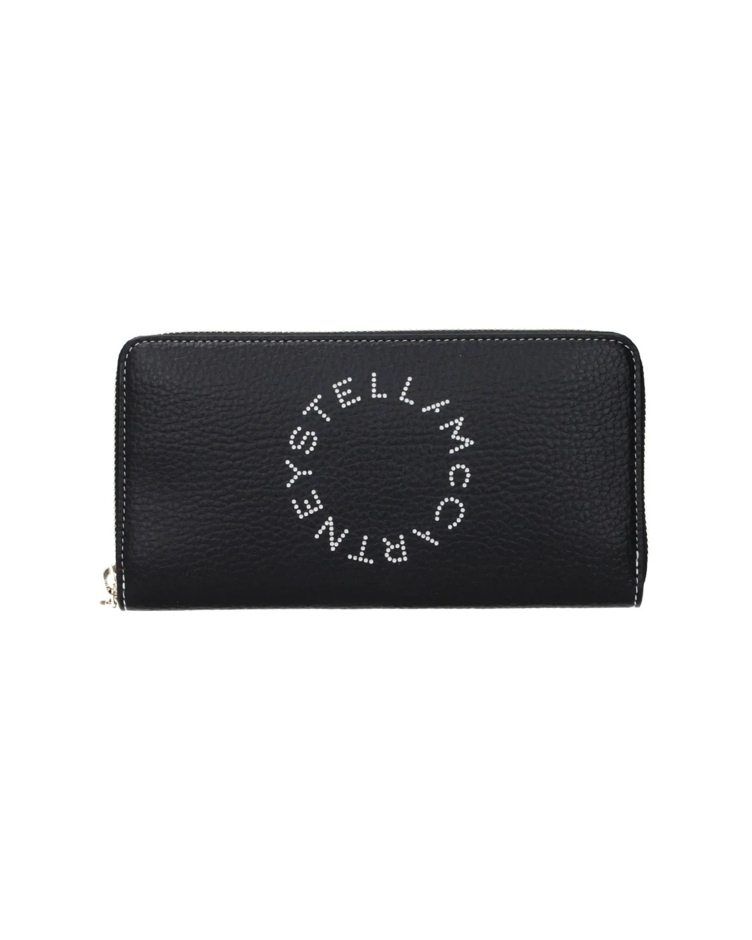 Stella Mccartney Black Leather Wallet 