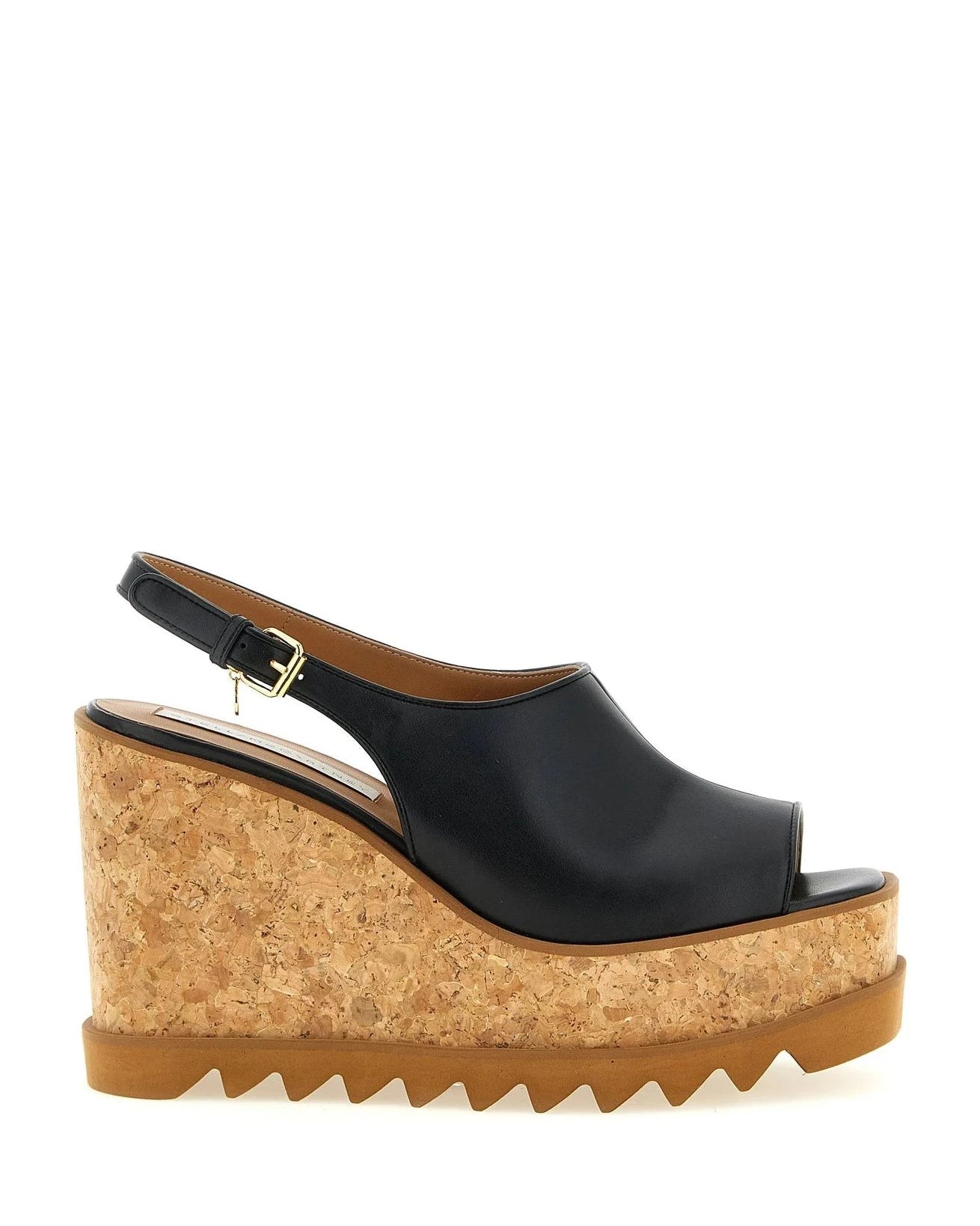 Stella McCartney Wedges in black, Organic Polyurethane