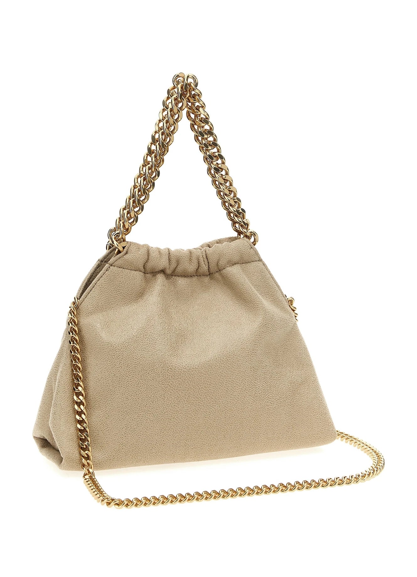 Stella McCartney Hobo Bag in beige, Polyester — view 2