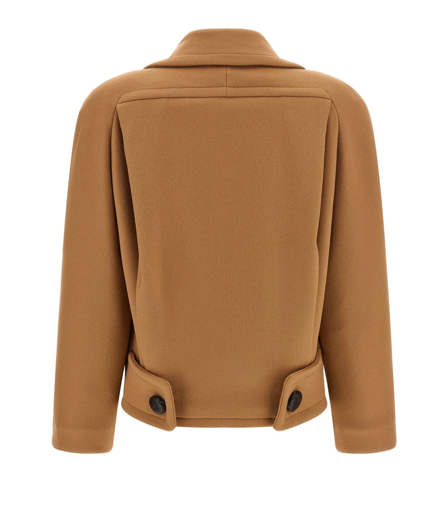 Stella McCartney Pea Coat in beige, Wool — view 2