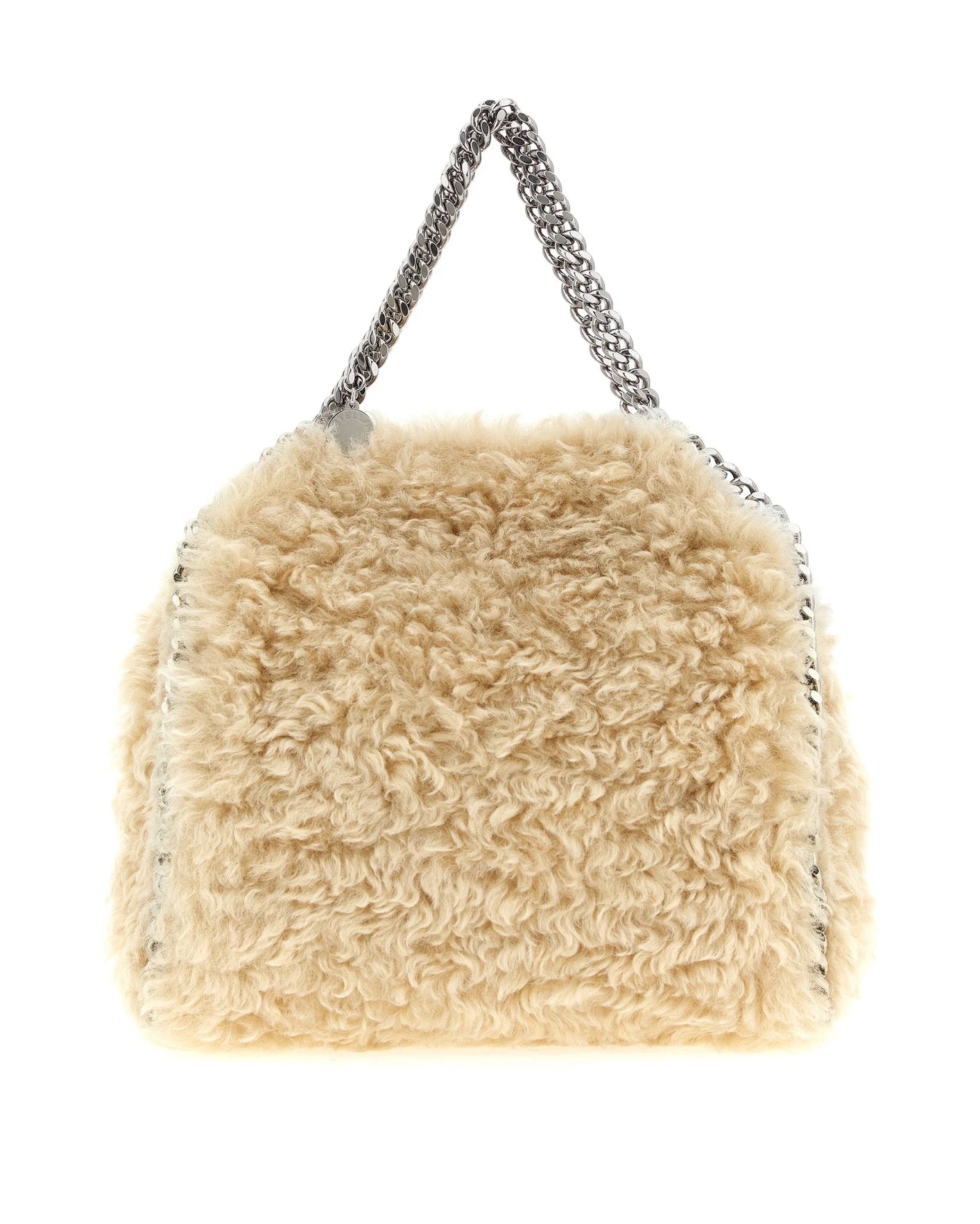 Stella McCartney Satchel Bag in beige, Polyester