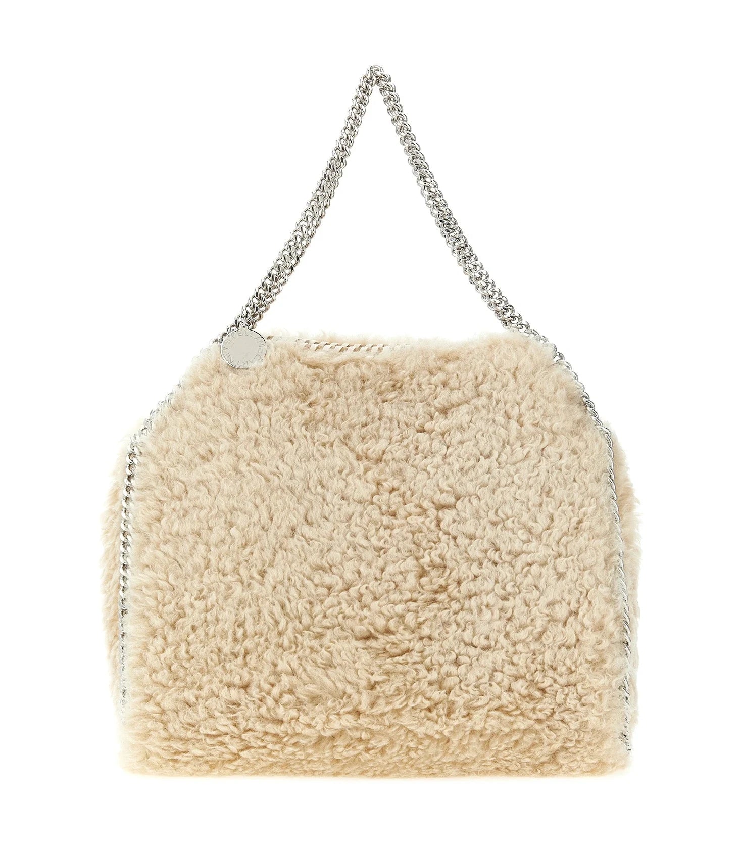 Stella McCartney Shoulder Bag in beige, Polyester