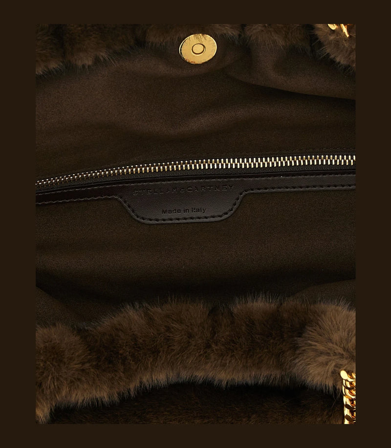 Stella McCartney Shoulder Bag in brown, Polyester — view 4