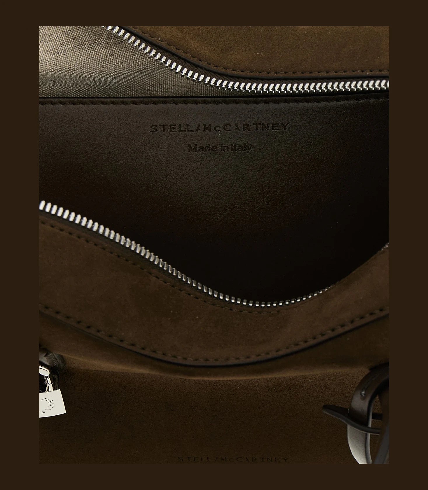 Stella McCartney Shoulder Bag in brown, True Hemp — view 4