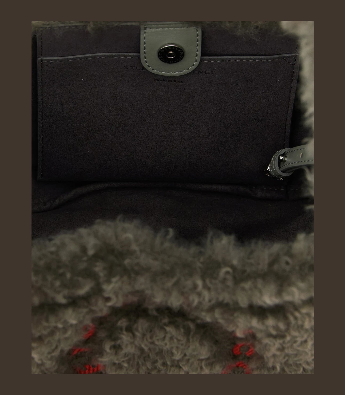 Stella McCartney Shoulder Bag in gray, Polyester — view 4