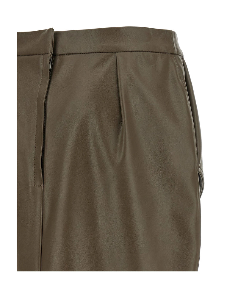 Stella McCartney Skirt in brown, Polyester — view 4