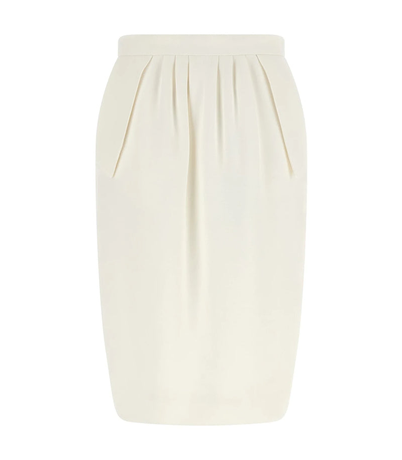 Stella McCartney Skirt in white, Polyester