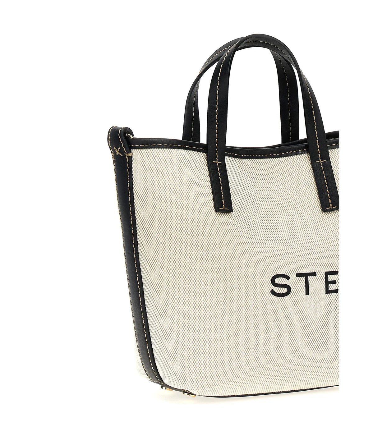 Stella McCartney Tote Bag in beige, Polyamide — view 3