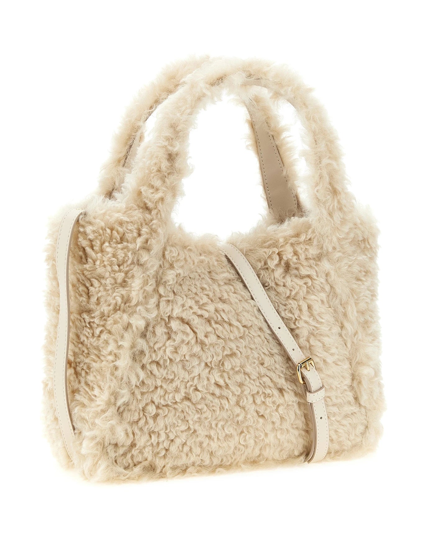 Stella McCartney Tote Bag in beige, Polyester — view 2