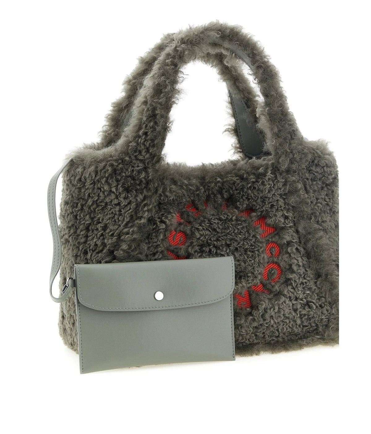 Stella McCartney Tote Bag in gray, Polyester — view 3