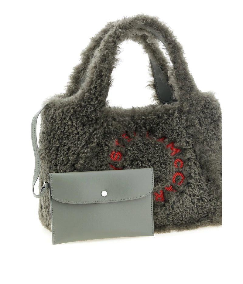 Stella McCartney Tote Bag in gray, Polyester — view 3