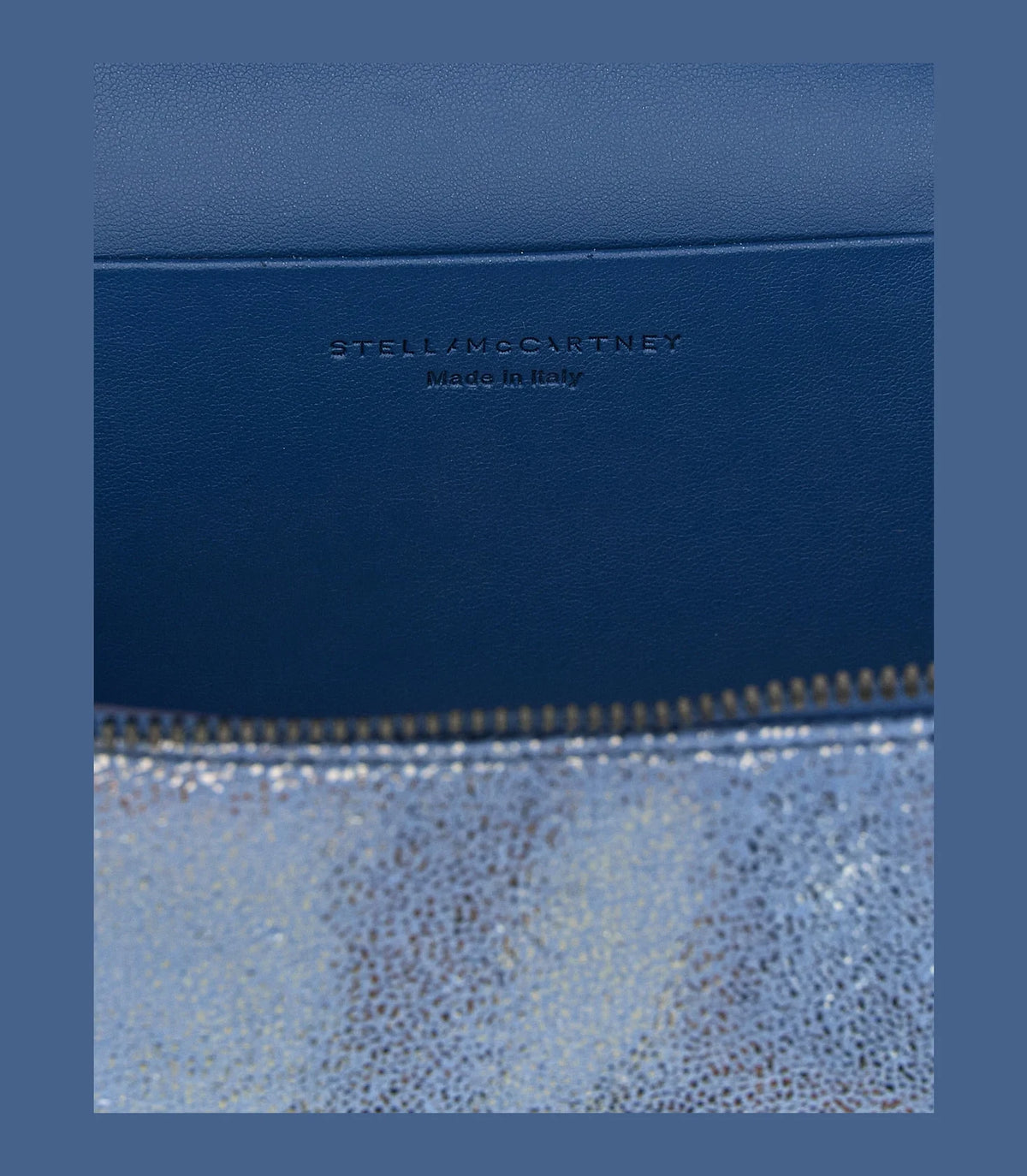 Stella McCartney Travel Organizer Bag in blue — view 4