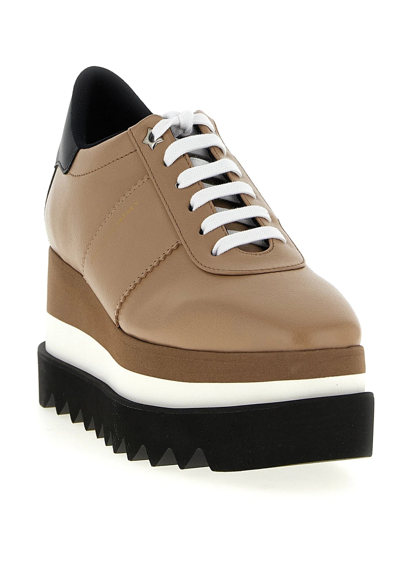 Stella McCartney Wedges in beige, Polyurethane — view 2
