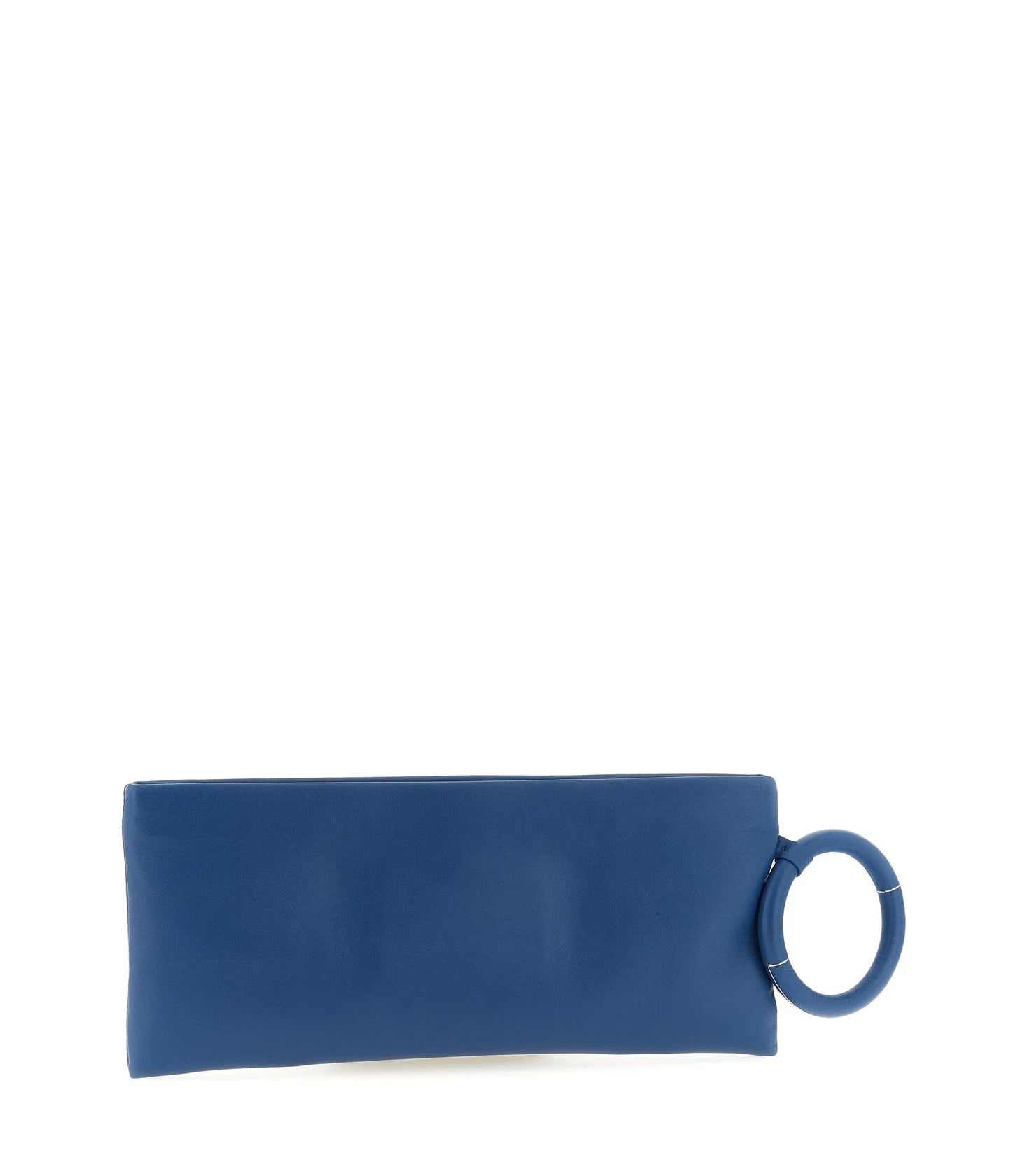 Tom Ford Clutch Bag in blue, Sheepskin Leather — view 2