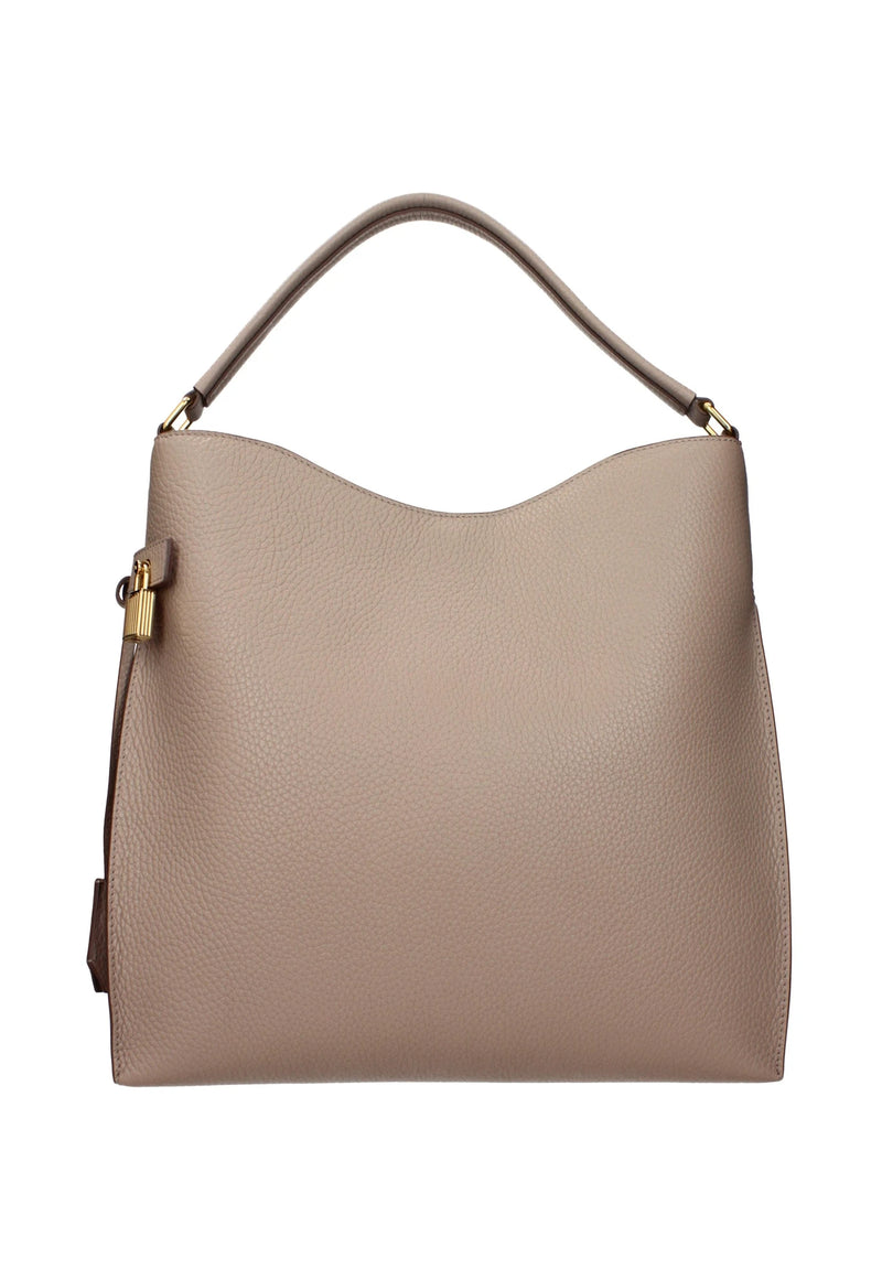 Tom Ford Hobo Bag in beige — view 3