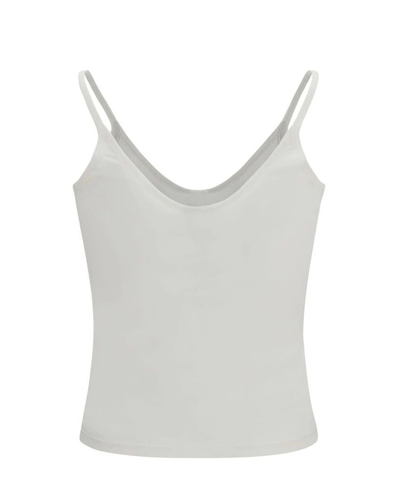 Tom Ford Tank Top in white, Silk — view 2