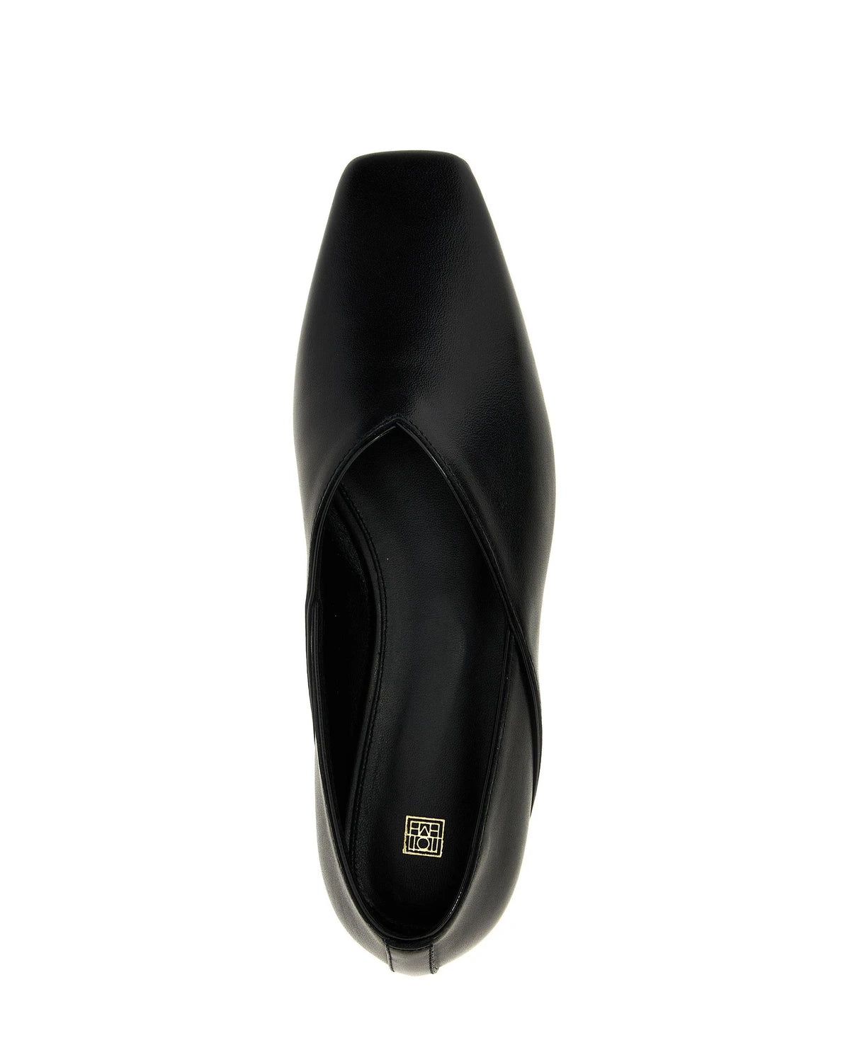 Toteme Ballet Flats in black, Calfskin Leather — view 4
