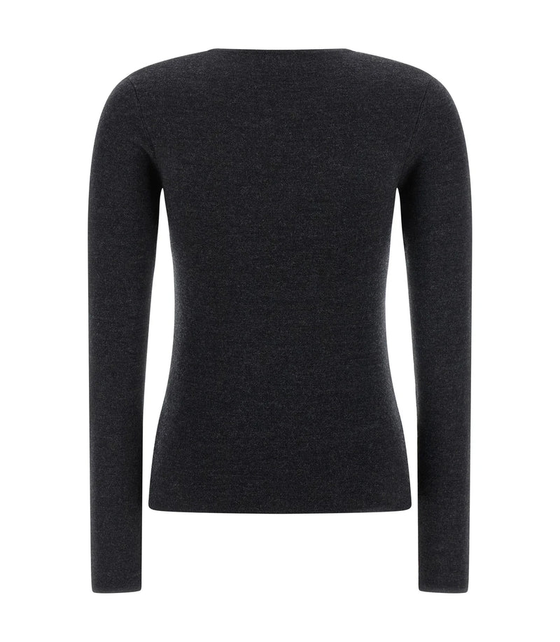 Toteme Cardigan in gray — view 2