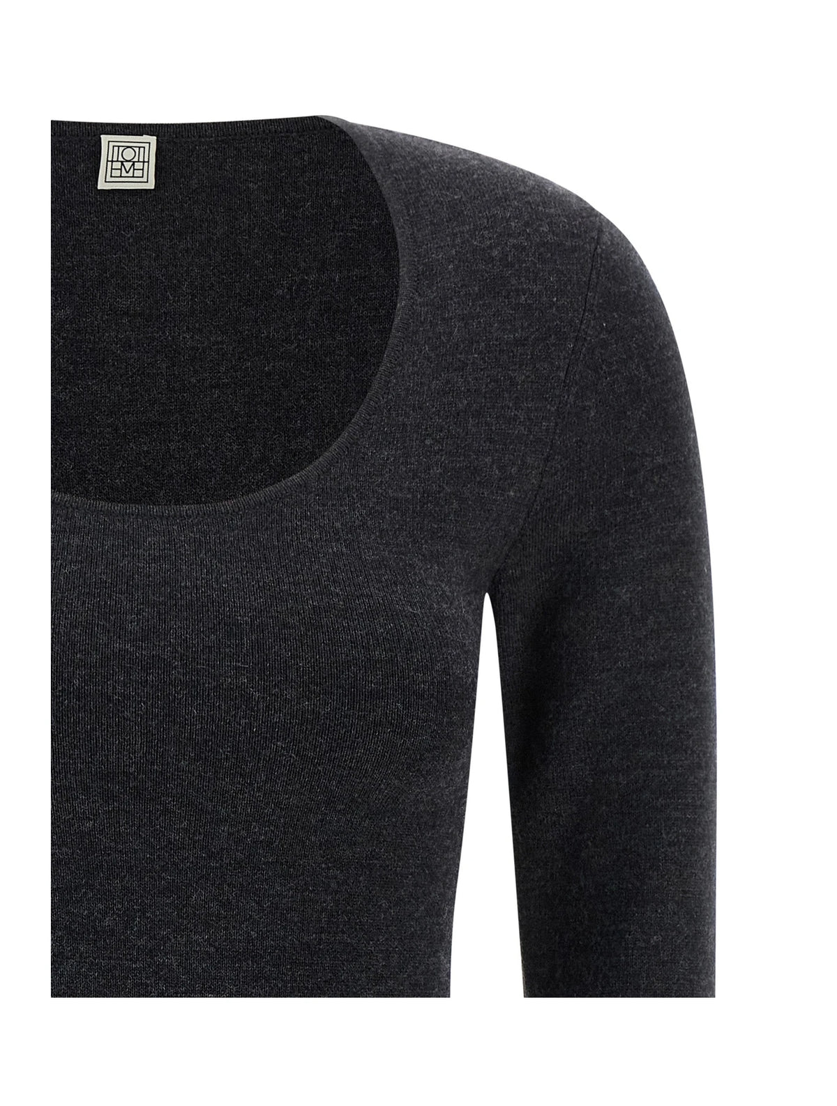 Toteme Cardigan in gray — view 3