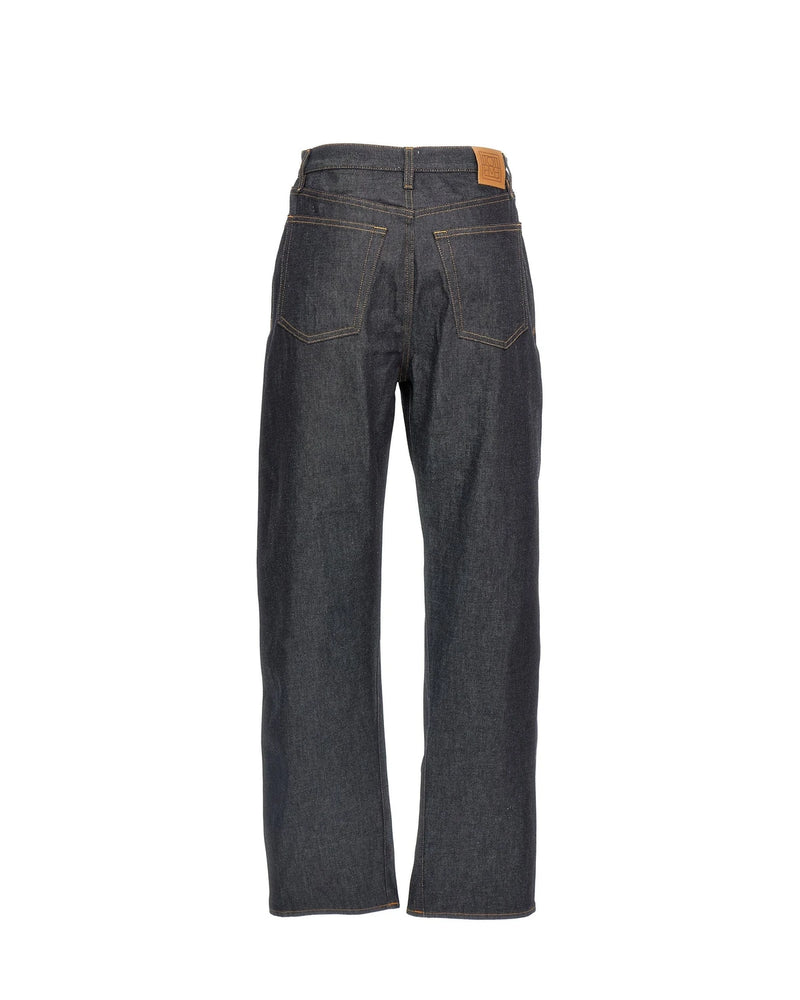 Toteme Jean in blue, Cotton — view 2