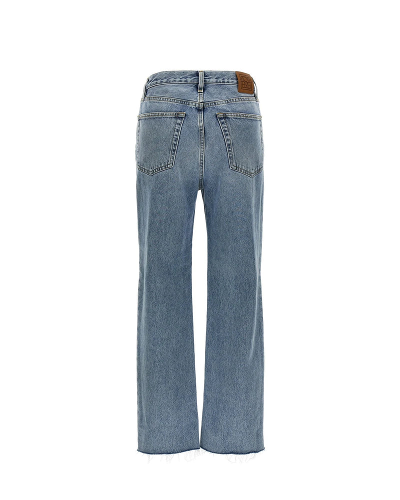 Toteme Jean in blue, Cotton — view 2