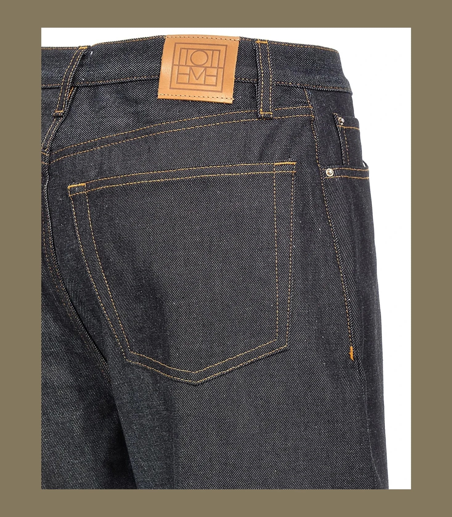 Toteme Jean in blue, Cotton — view 4